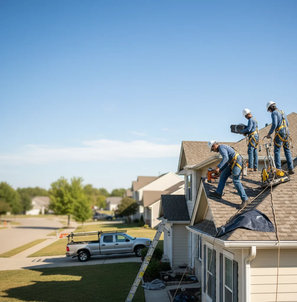 Roof Repair in East St. Louis